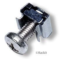 M6 screw with cage-nut