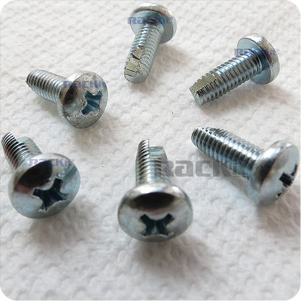 Self-tapping screws, zinc finish