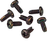 Self-tapping mounting screws