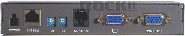 KVM Extender USB Receiver back view KVM Extender USB Receiver back view