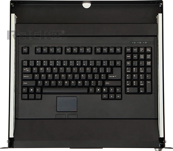 KR2 Keyboard/Mouse Tray, top view