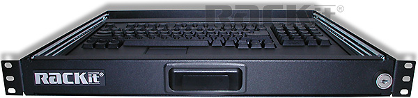 KR2 Keyboard/Mouse Tray, front view